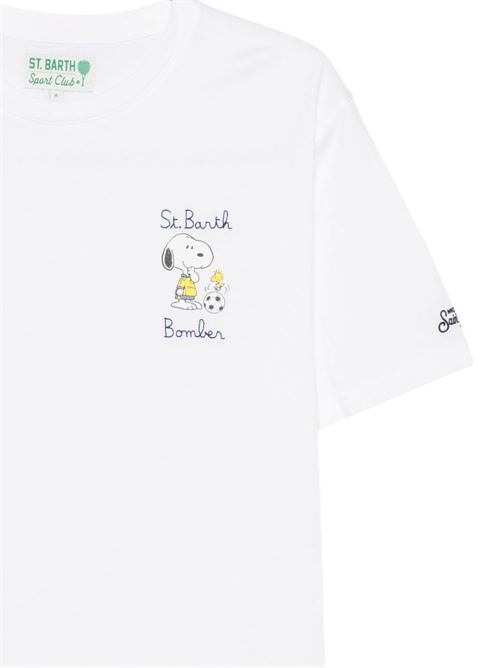 T-shirt uomo MC2 Portofino bianca con Snoopy MC2 SAINT BARTH | PORTOFINO02650L